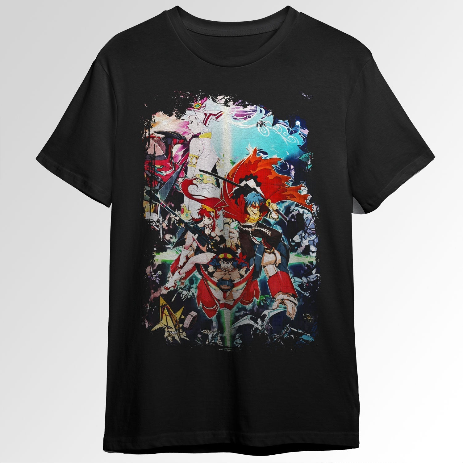 Tengen Toppa Gurren Lagann Grunge Border Ani103358050