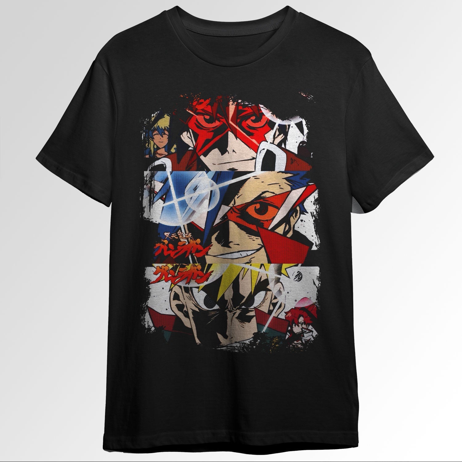 Tengen Toppa Gurren Lagann Grunge Border Ani103358403