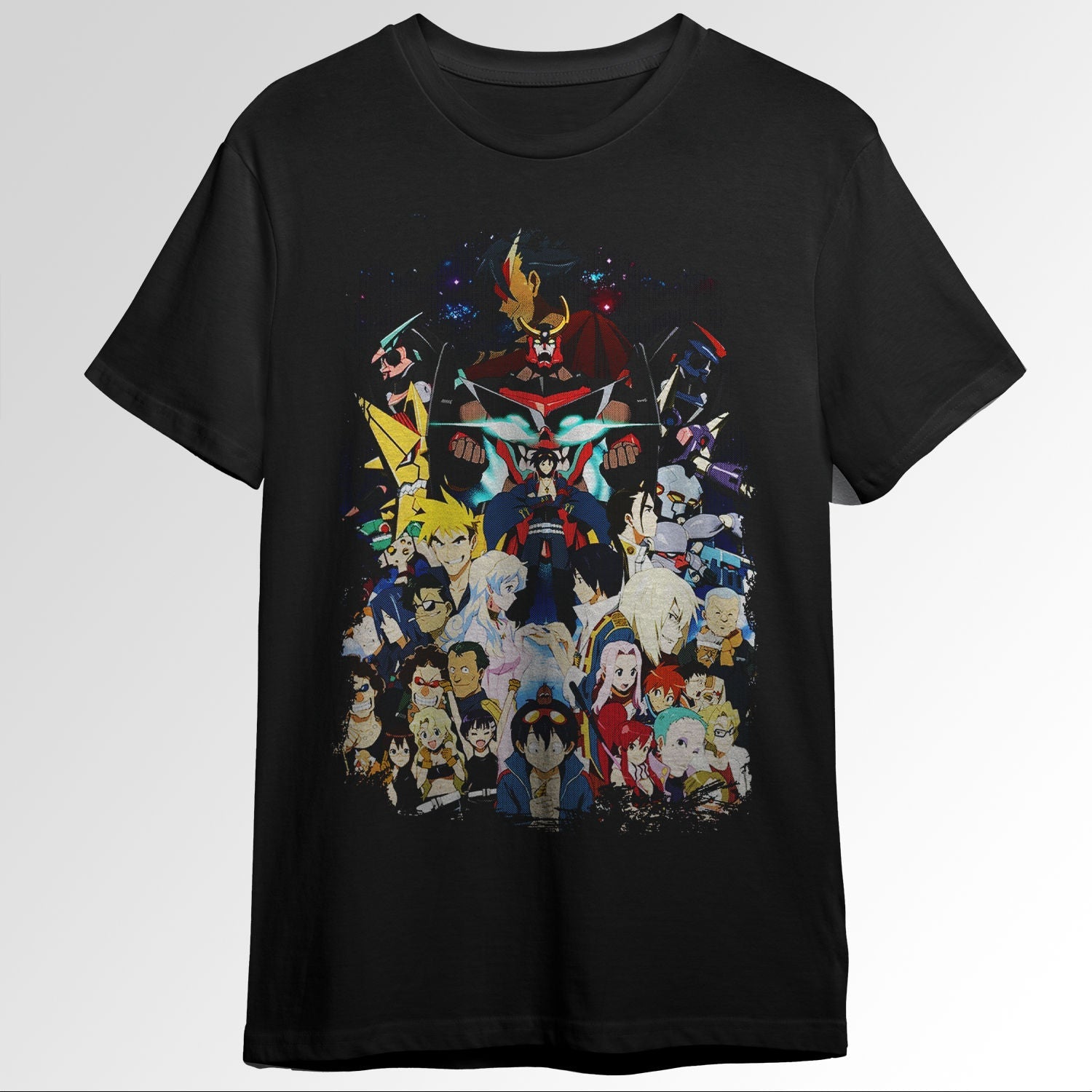Tengen Toppa Gurren Lagann Grunge Border Ani103359309