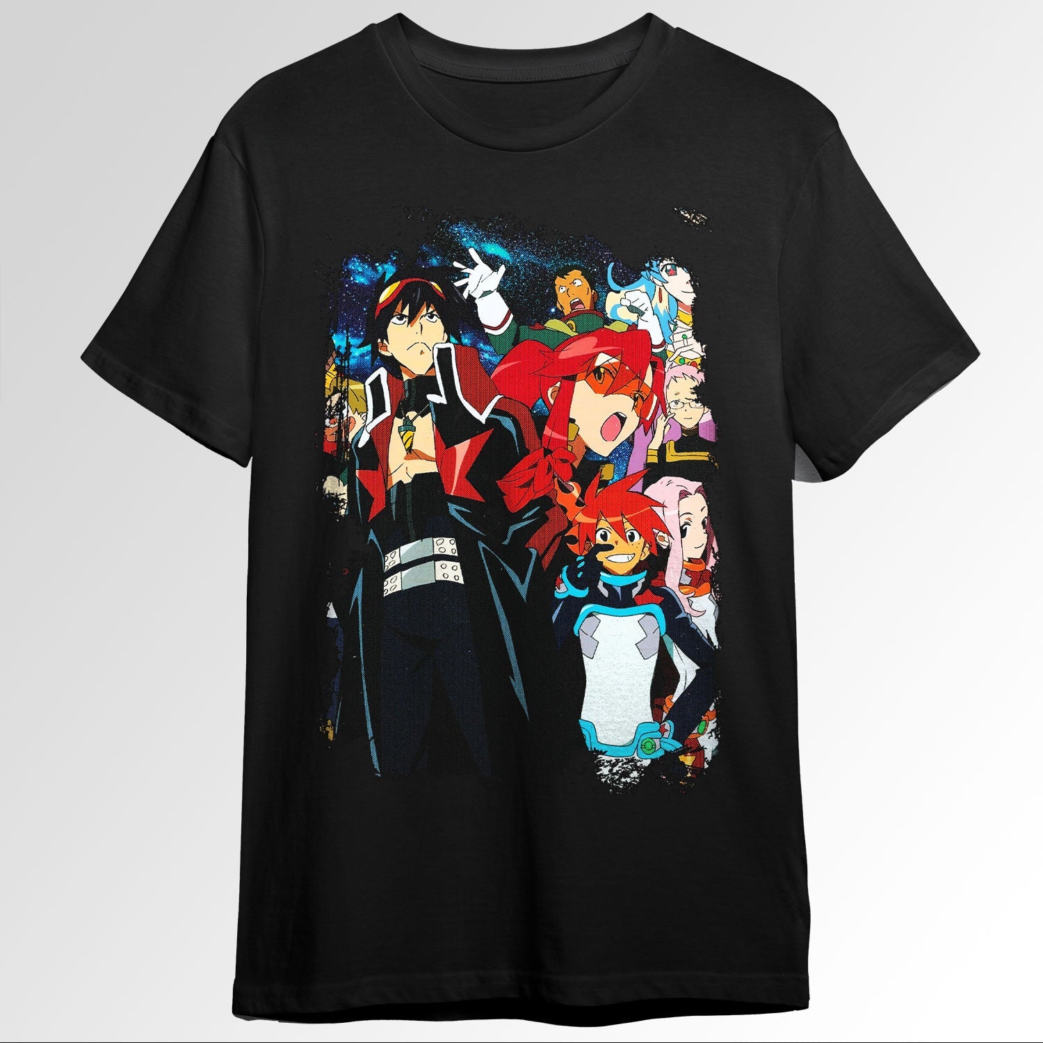 Tengen Toppa Gurren Lagann Grunge Border Ani103359677