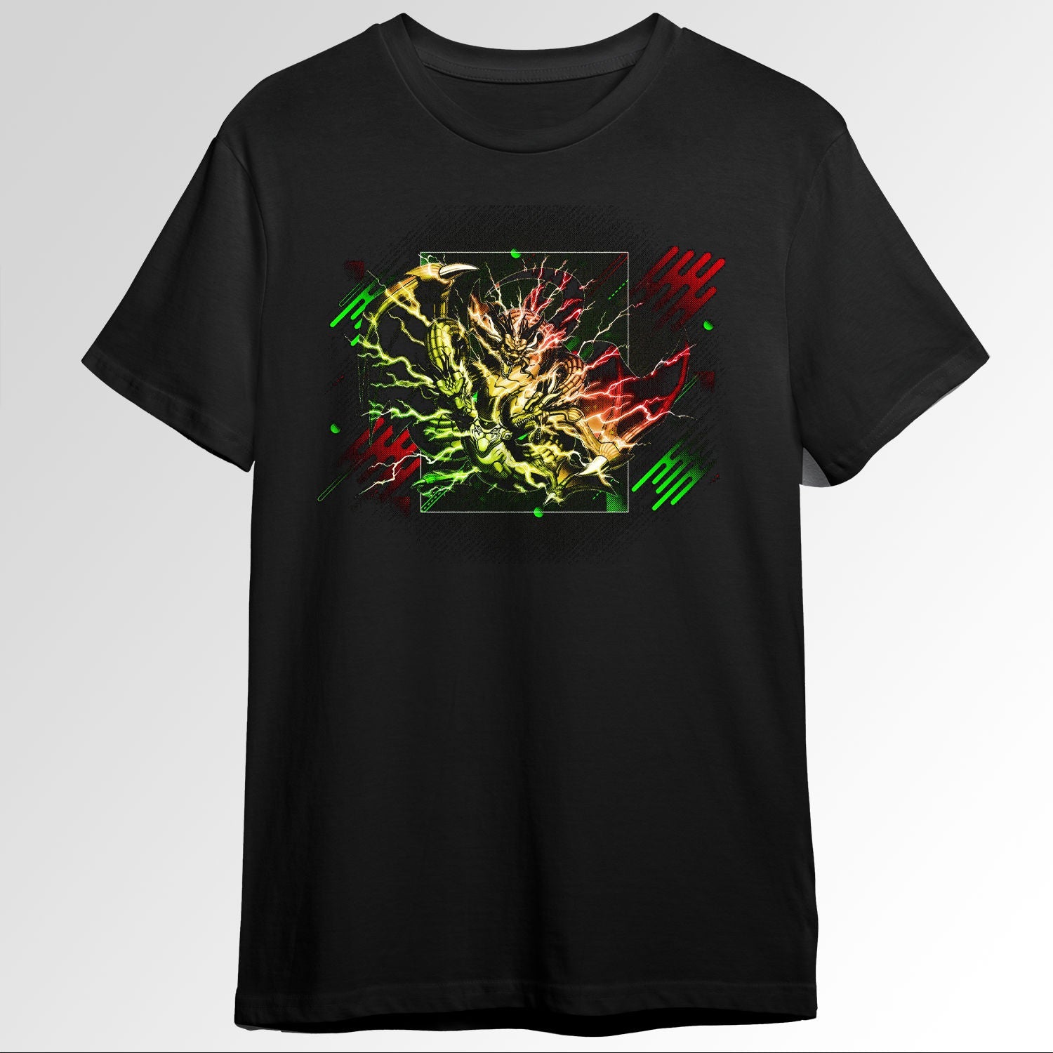 Thunder Dragon Titan Modern Graphic Design 133857690