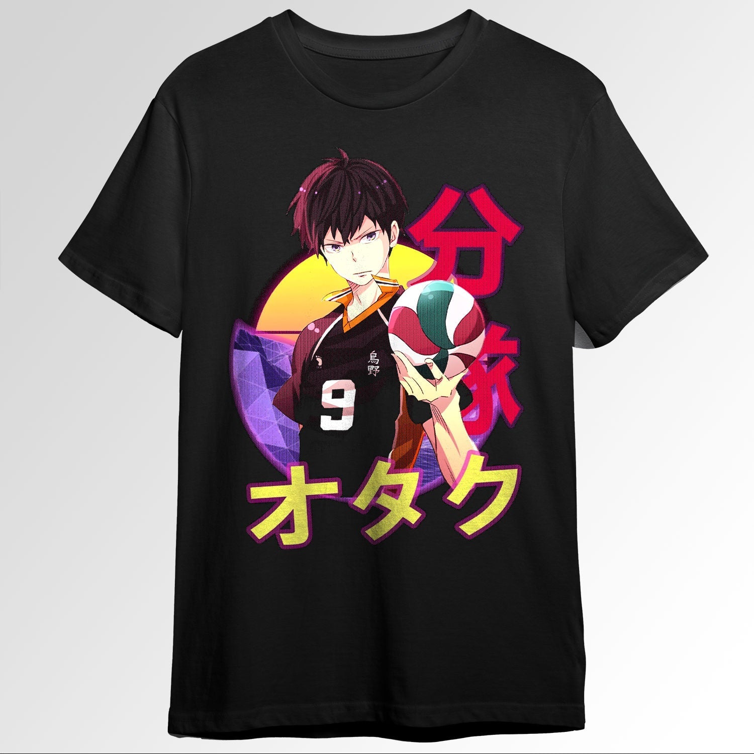 Tobio Kageyama Haikyu Haikyuu Retro Sunset A103041477