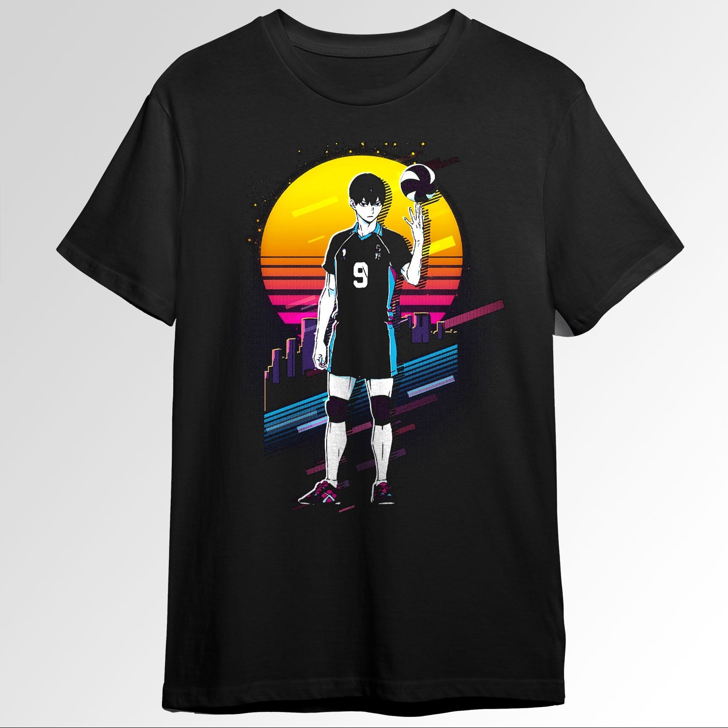 Tobio Kageyama Haikyuu 80s retro 77726518