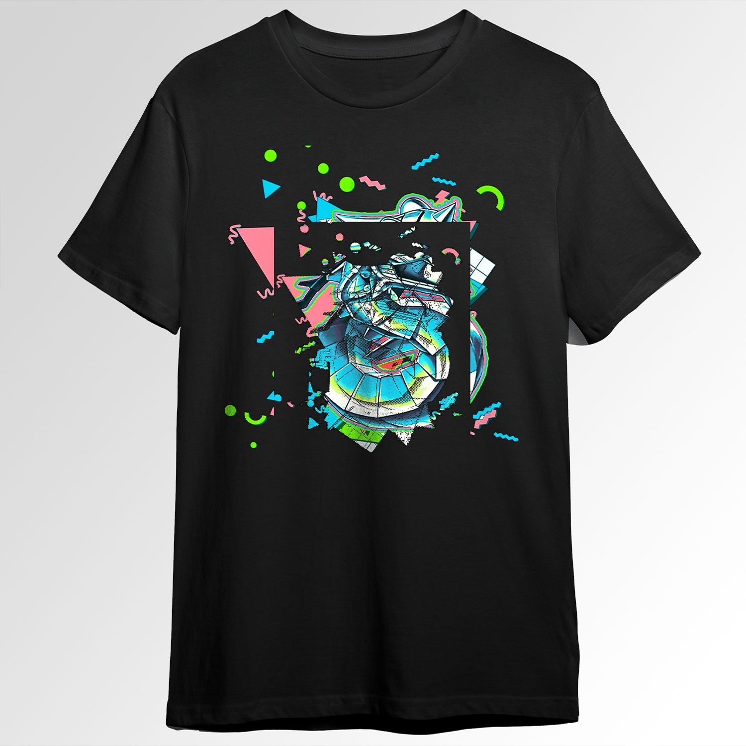Toon Cyber Dragon 90s graphic design 131420738