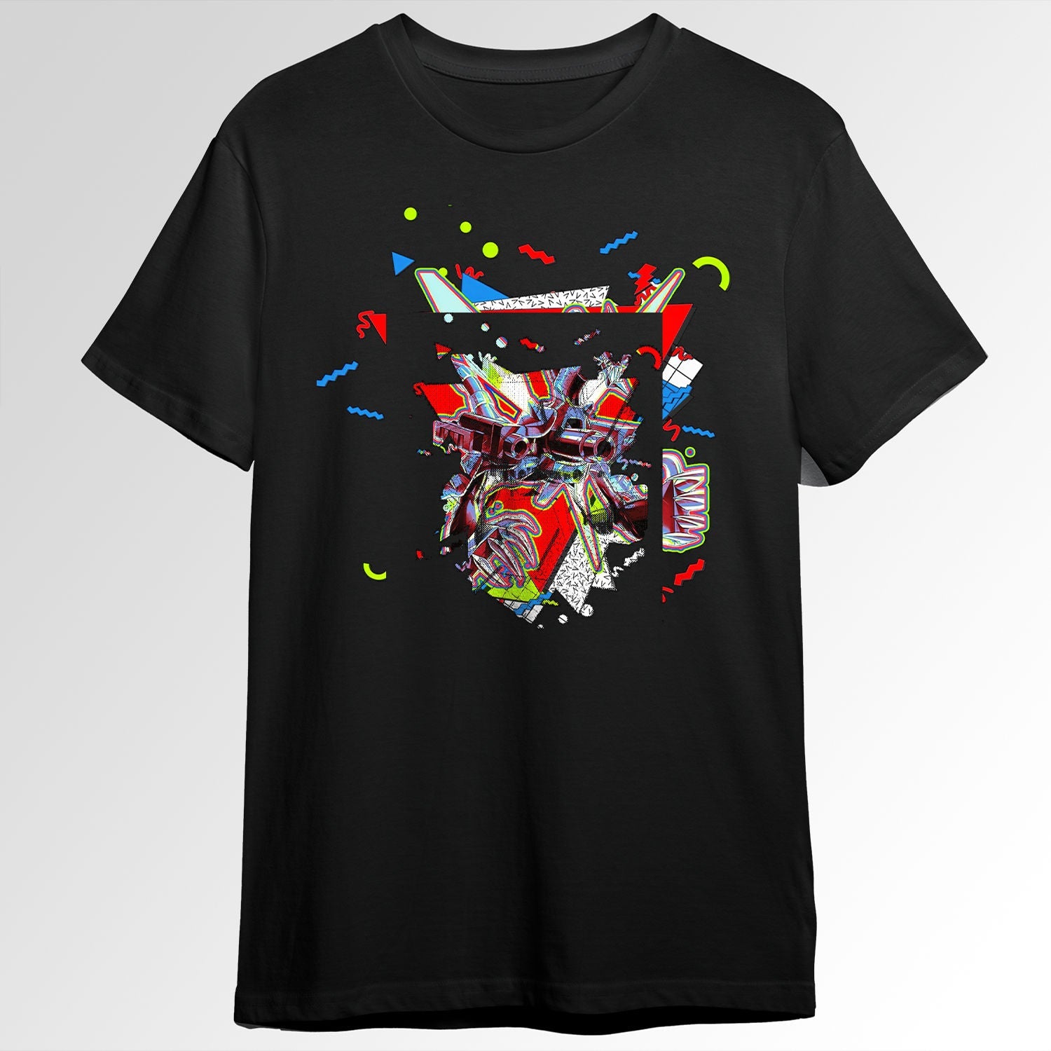 Triple Burst Dragon 90s graphic design 133939100