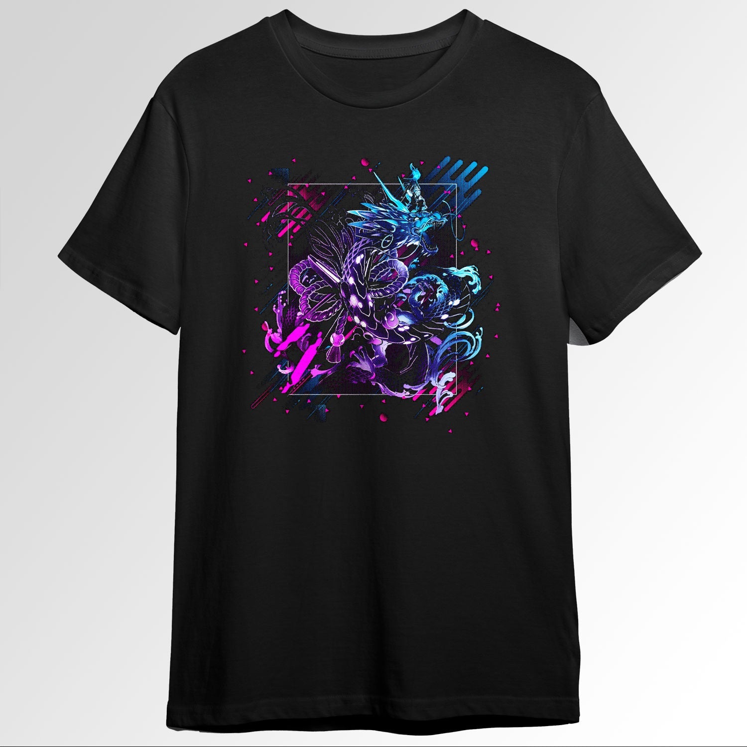 Ukiyoe P U N K Amazing Dragon Modern Graphic133857680