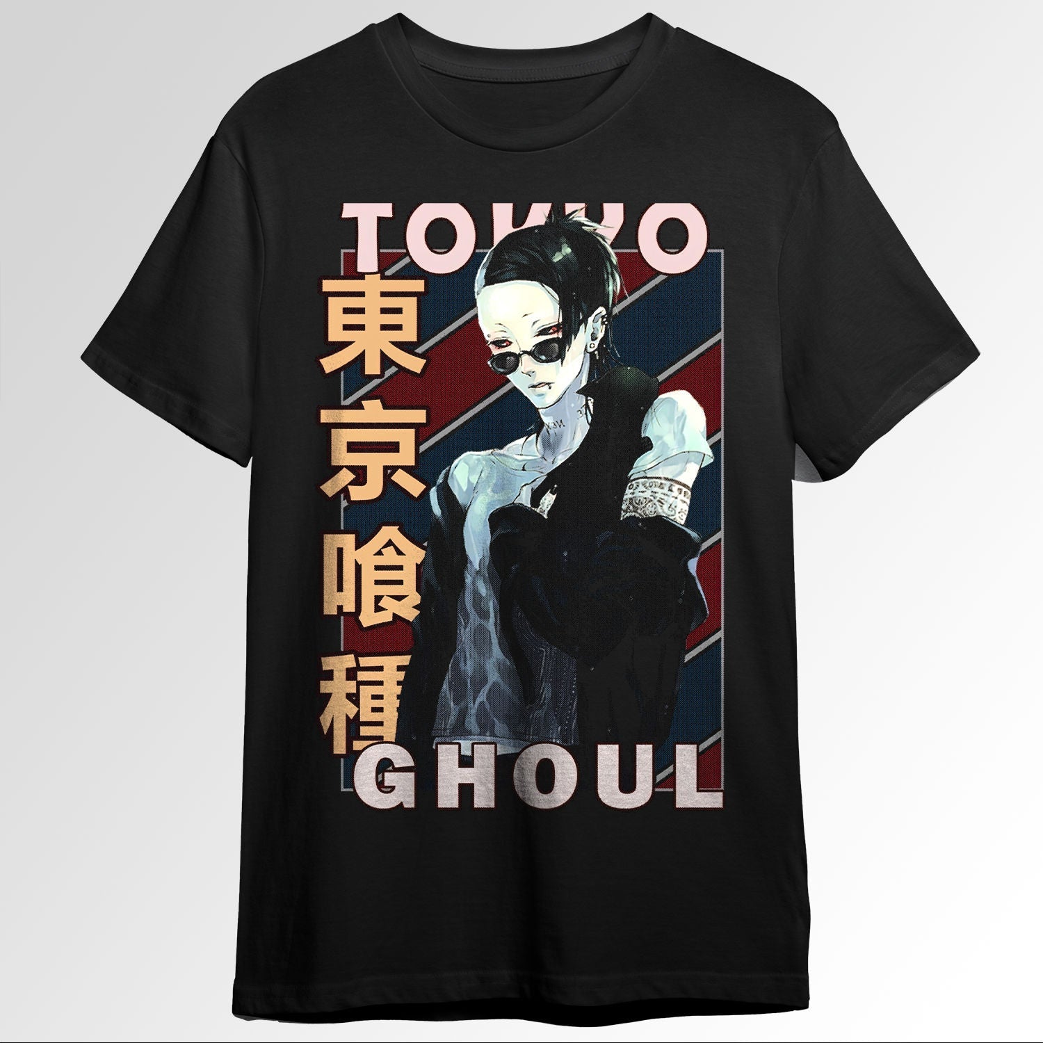 Uta Tokyo Ghoul Tokyo Guru Retro Blue Red De104173850