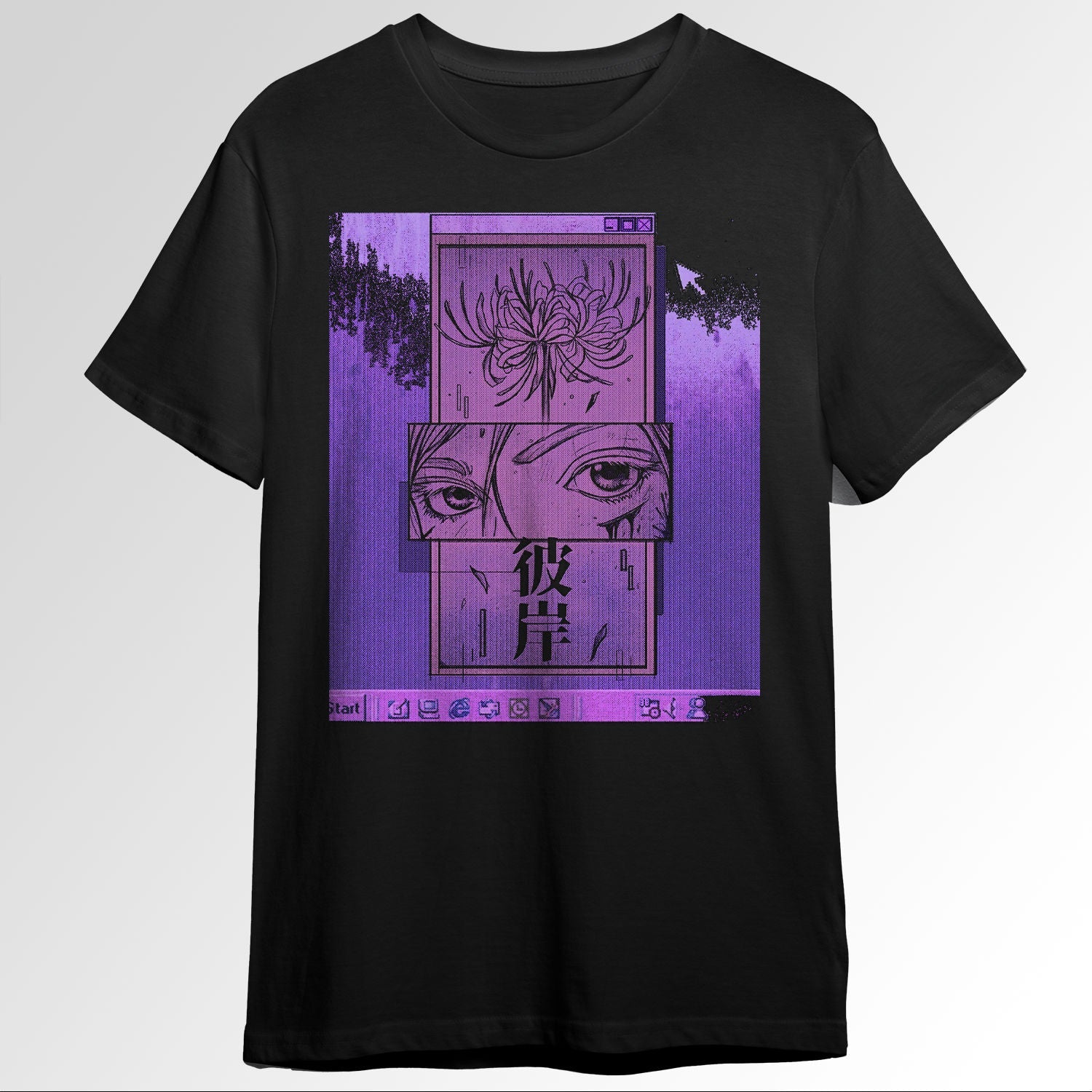 Vaporwave Anime Girl Aesthetic Sad Lofi Japaanga 0554