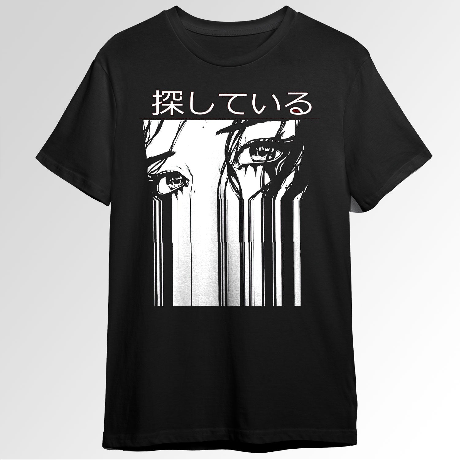 Vaporwave Cyberpunk Glitch Girl Japanese Kantern 0556