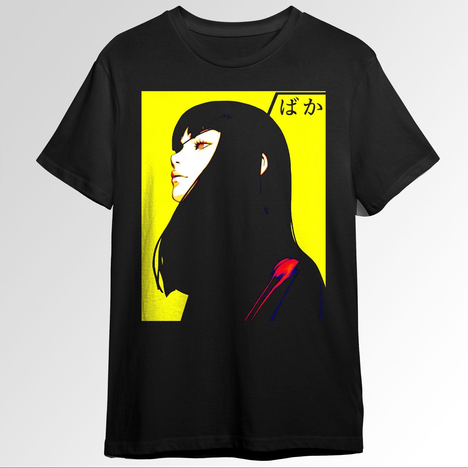 Vaporwave Cyberpunk Japanese Cool Girl Urban138809508