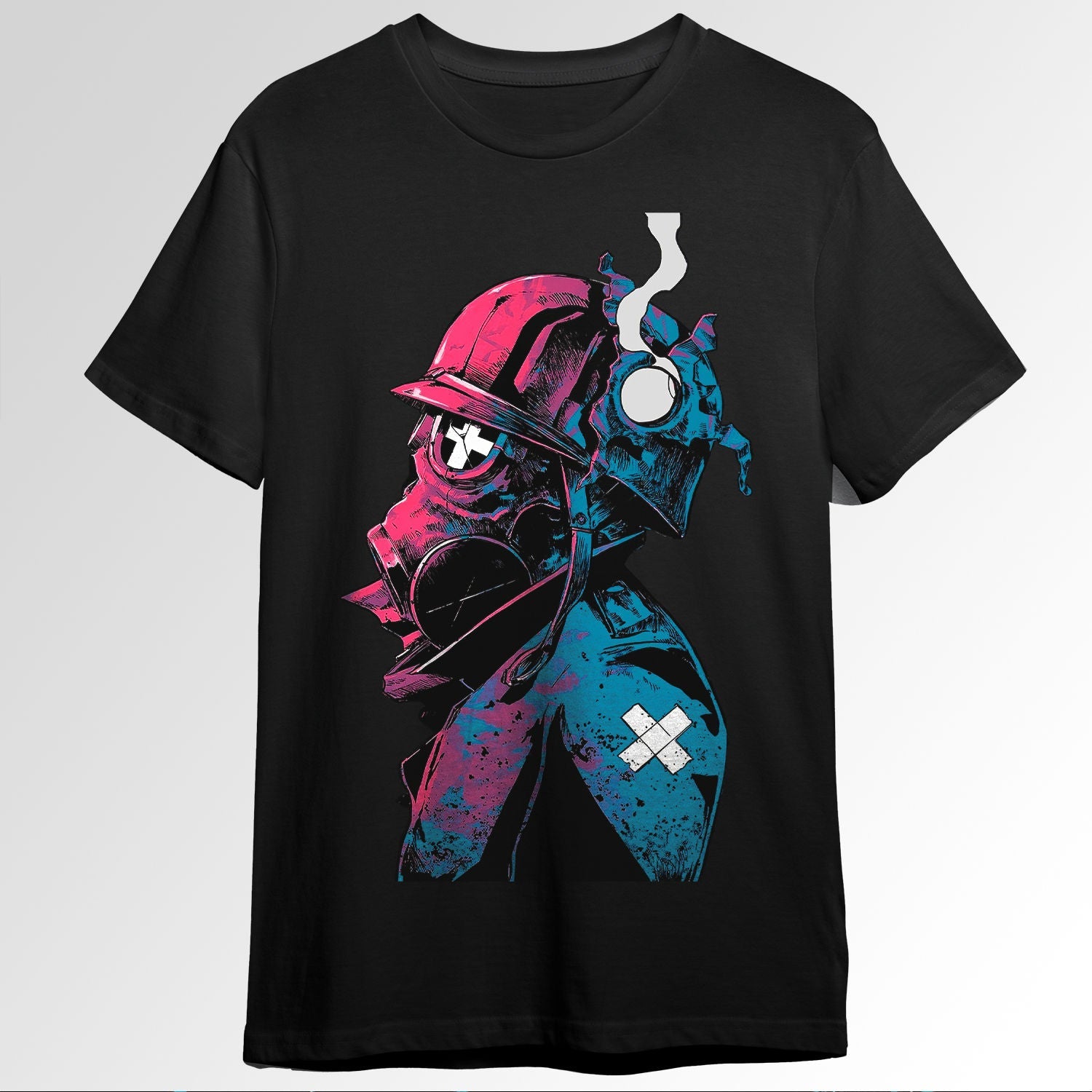 Vaporwave Gas Mask Streetwear Urban Style 116824297
