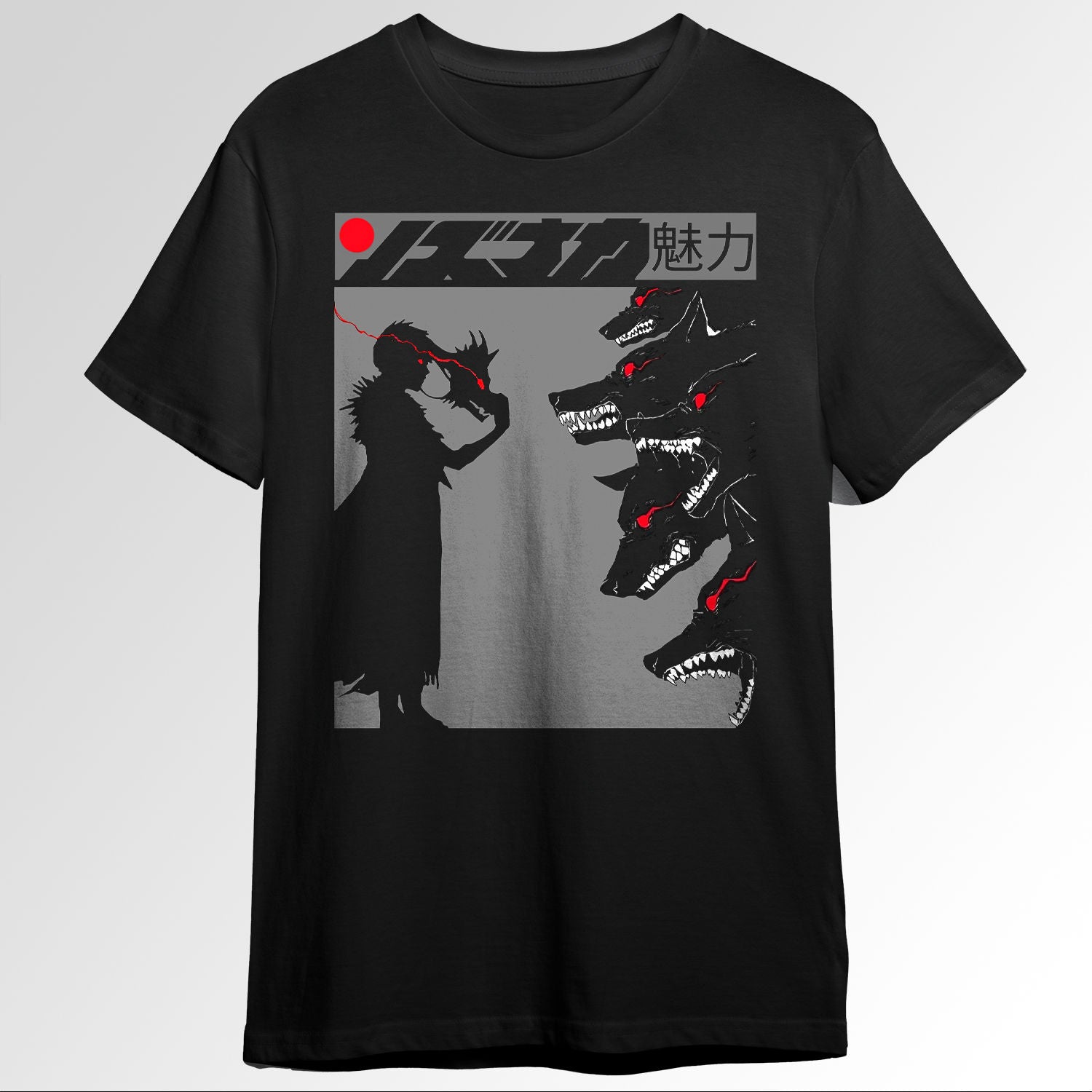 Vaporwave Japanese Urban Style Wolfs 114918375