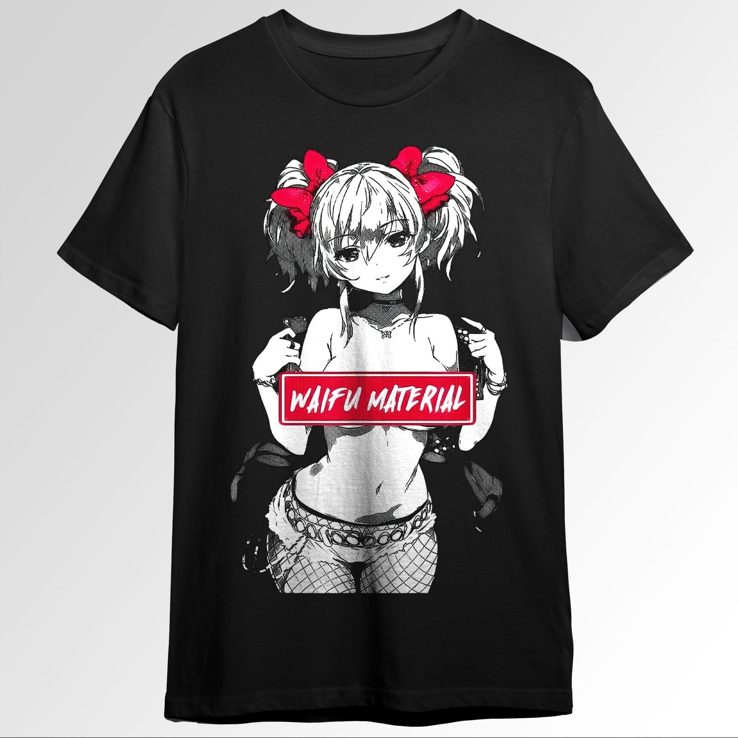 Waifu Material Anime Hentai Manga Comics Tee 77276477