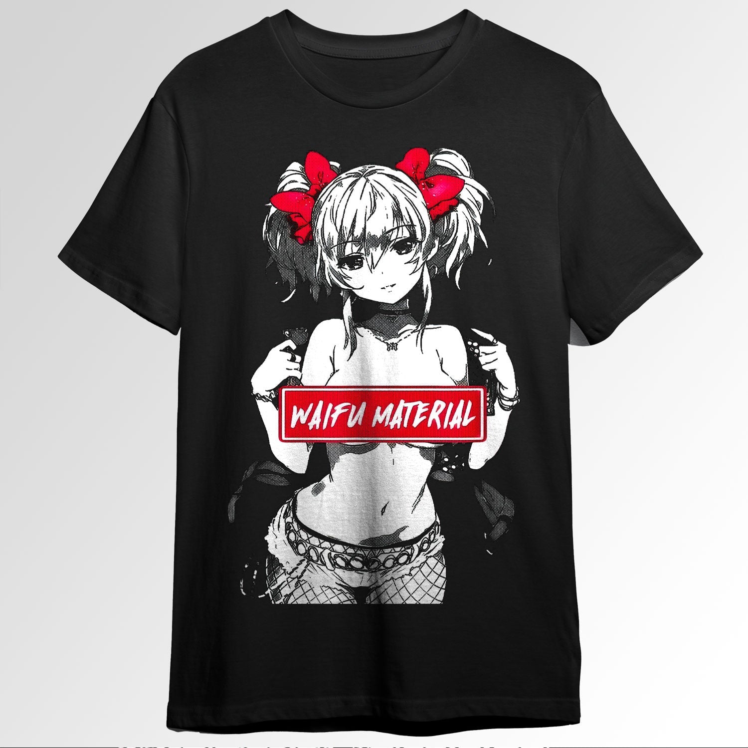 Waifu Material Anime Hentai Manga Comics Tee Cosp0105