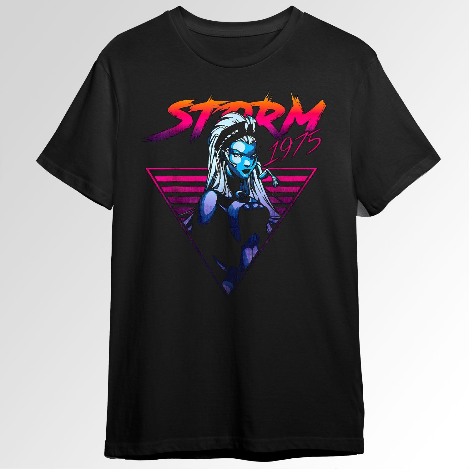 X Men Storm 80s Retro Triangle Gradient 94565551