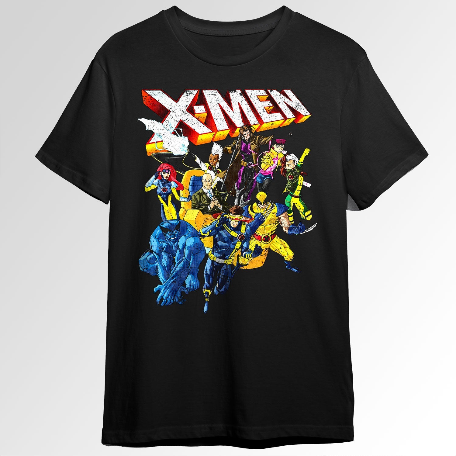 X Men Vintage Group Shot Logo 94624765