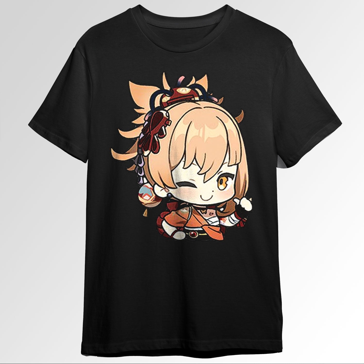 Yoimiya Thumbs Up Chibi Genshin Impact 84538151