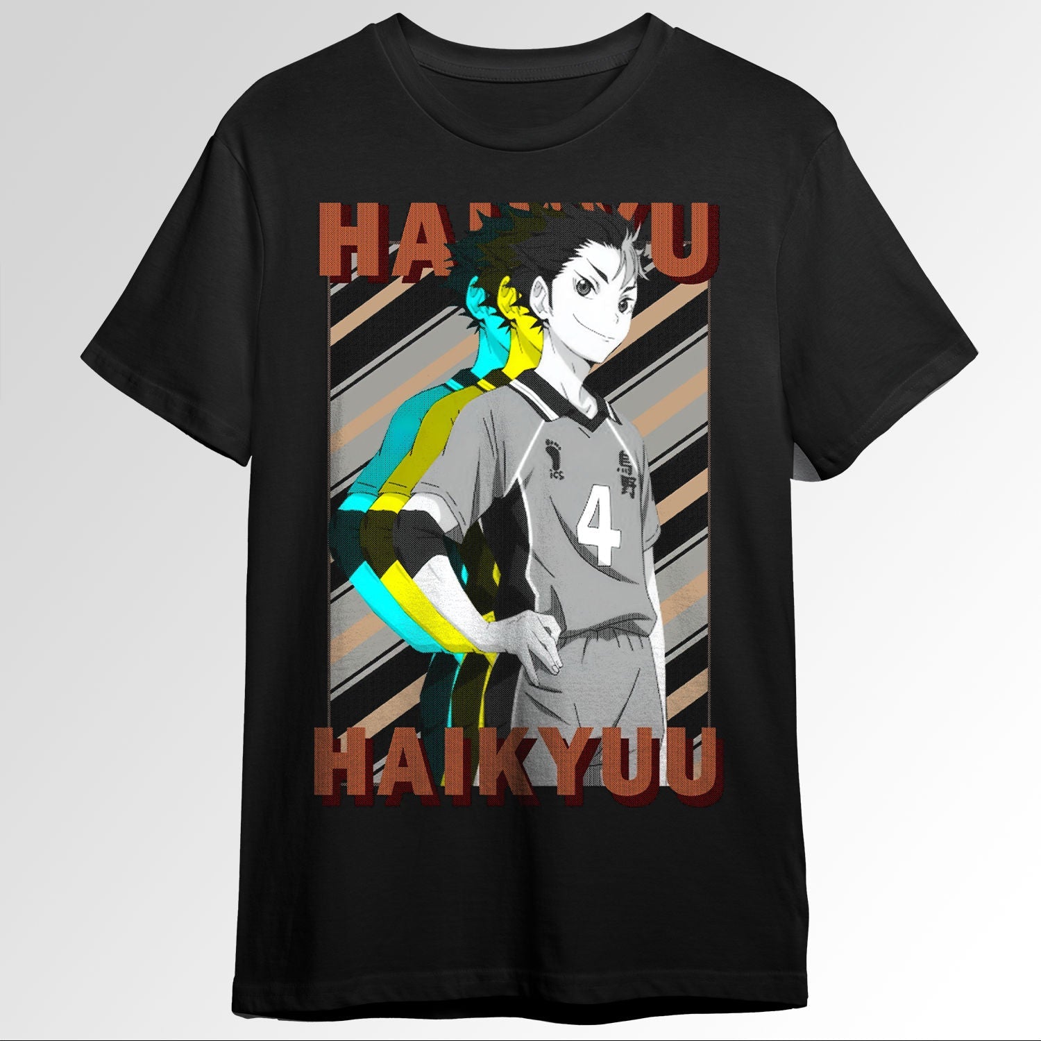 Yu Nishinoya Haikyu Haikyuu Monochrome RGB D103879383