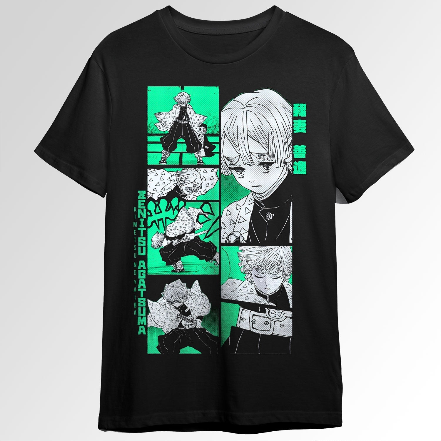 Zenitsu DEMON SLAYER Manga Panel Design Gree 62312543