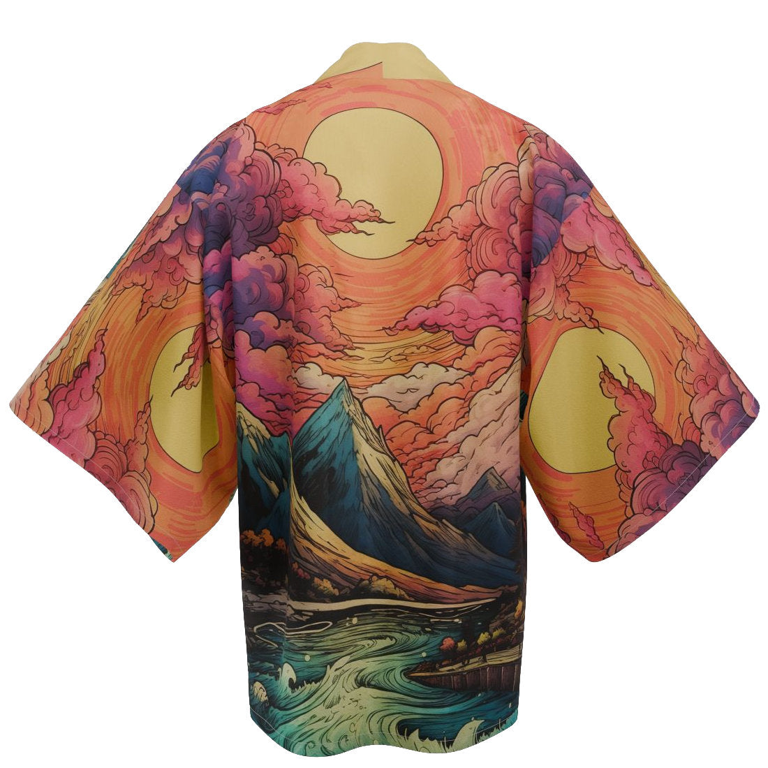 Haori Kimono Yukata 075